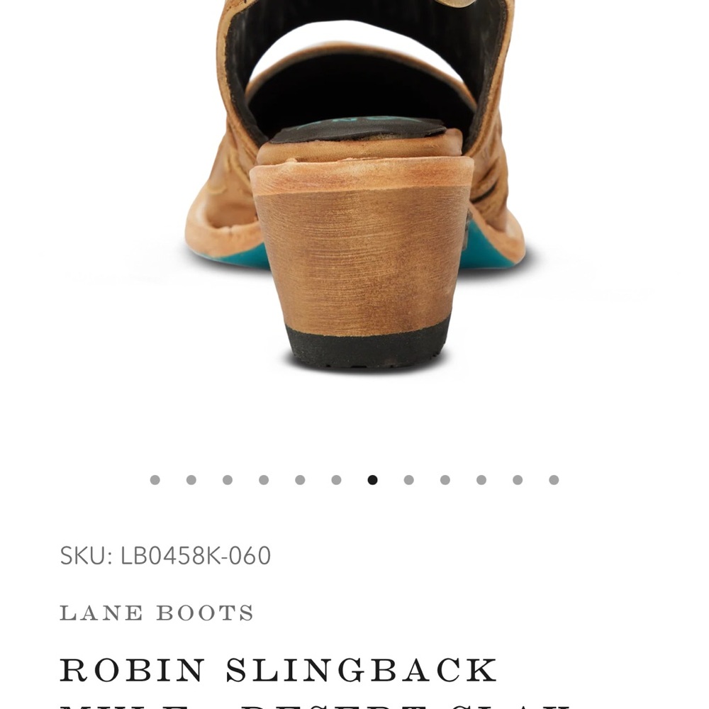 SKU: LB0458K-060
LANE BOOT
ROBIN SLINGBACK
MULE - DESERT CLAY - Picture 14 of 16